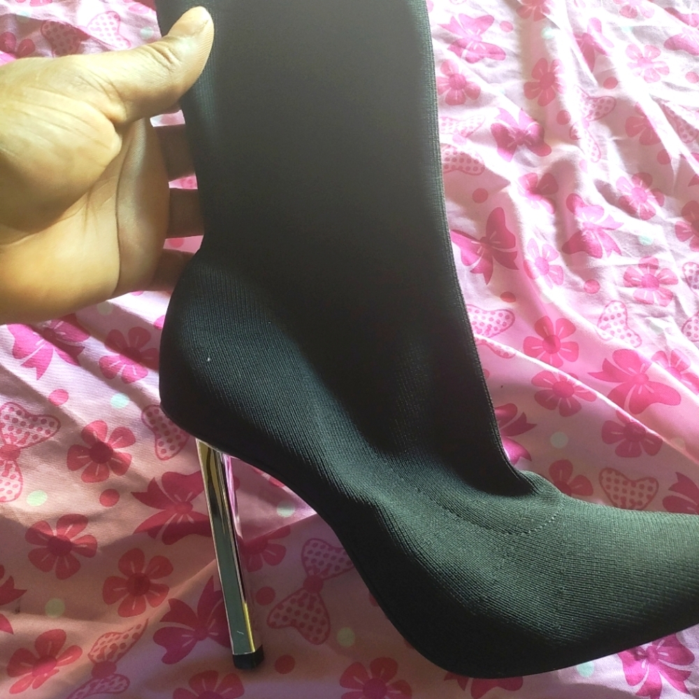 Black heels